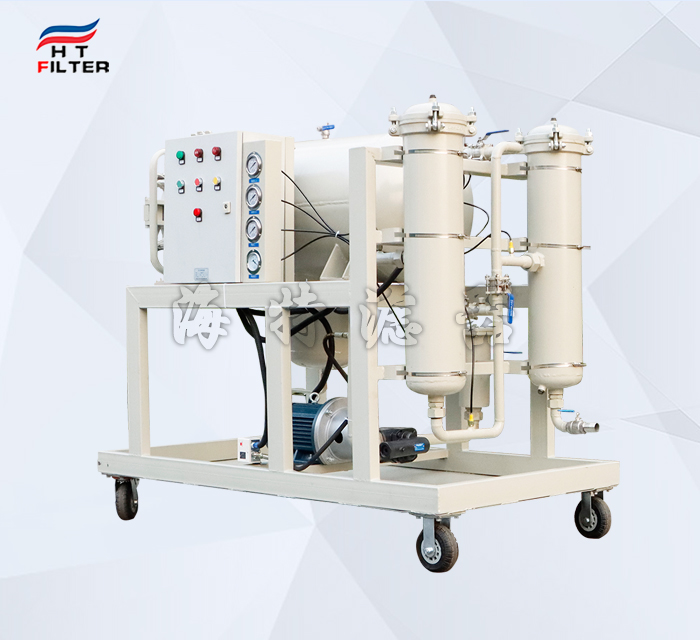 聚結脫水濾油機工作原理是怎樣的？